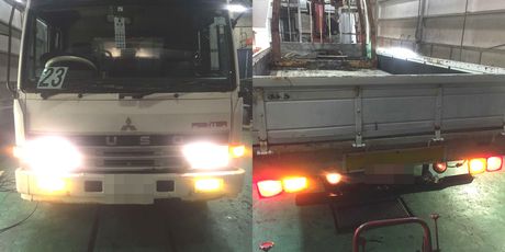 H4　 ミツビシ　FK　車検整備