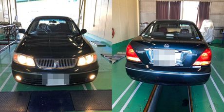 H17　ニッサン　ブルーバードシルフィ　車検整備