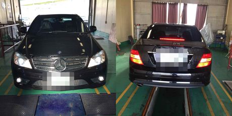 H19　メルセデスベンツ　車検整備