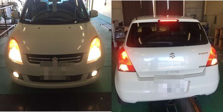 Ｈ20　スズキスイフト　車検整備