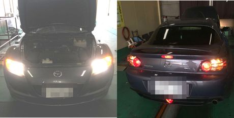 H18　マツダＲＸ-8　車検整備