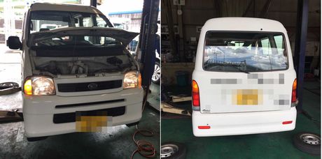 Ｈ15　ダイハツハイゼット　車検整備