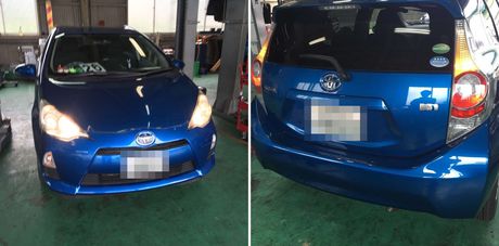 トヨタ　アクア　車検整備