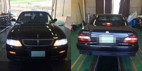 H11　ニッサン　ローレル　車検整備