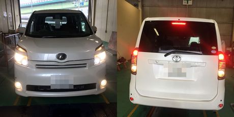 H21　トヨタ　ヴォクシー　車検整備