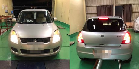 H21　スズキ　スイフト　車検整備