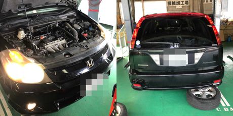 H16　ホンダ　ストリーム　12ヶ月点検