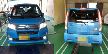H25　ダイハツ　ムーヴ　車検整備