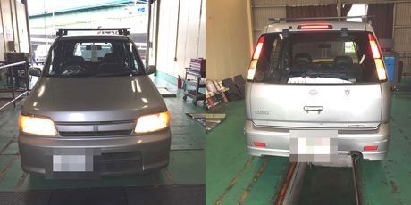 Ｈ19　カローラルミオン　車検整備