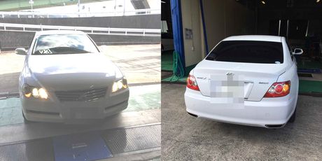 マークＸ　車検整備