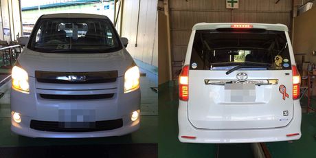 H21　トヨタ　ノア　車検整備