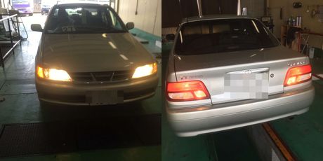 H13 トヨタ　カリーナ　車検整備