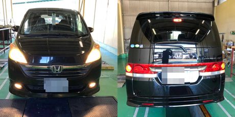 H18　ホンダ　ステップワゴン　車検整備