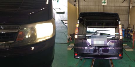 Ｈ16　ステップワゴン　車検整備
