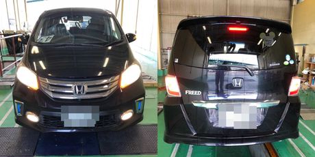 H24　ホンダ　フリード　車検整備