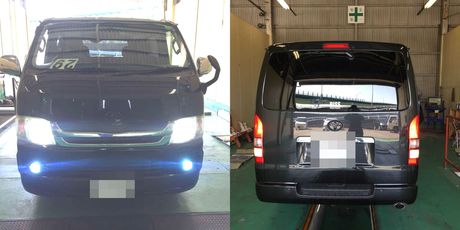 H20　トヨタ　ハイエース　車検整備