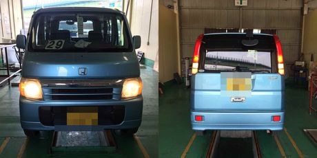 H13　ホンダ　VAMOS　車検整備