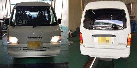 H14　スバル　サンバー　車検整備