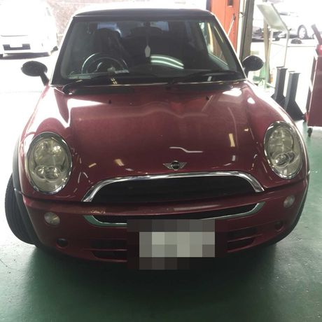 H18　BMW　MINI　バッテリー交換