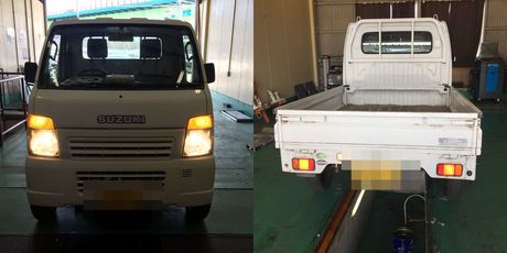 H16　スズキ　キャリィ　車検整備