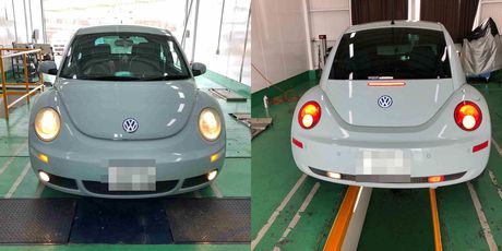H18　フォルクスワーゲン　ニュービートル　車検整備