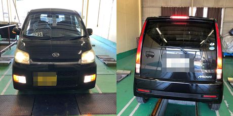 Ｈ20　ダイハツ　ムーヴ　車検整備