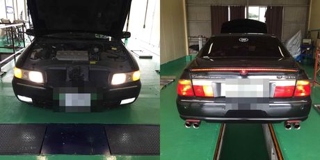H12　キャデラック　セビル　車検整備