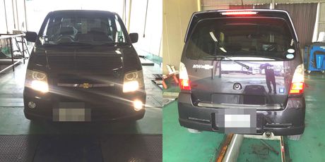 H20　シボレー　MW　車検整備