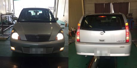 H12　トヨタ　オーパ　車検整備