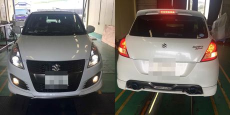 H25　スズキ　スイフト　車検整備