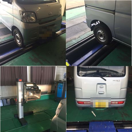 Ｈ26　ダイハツハイゼット　車検整備