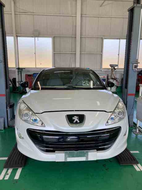 H24　プジョー　エアコン不調　