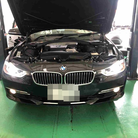 H26　ＢＭＷ　320i　チェックランプ点灯（ホイールスピードセンサー）