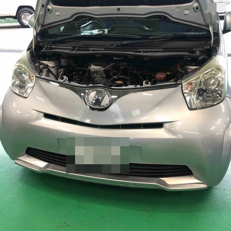Ｈ21　トヨタ　ＩＱ　ヘッドライト不良、点灯しない、オイル交換