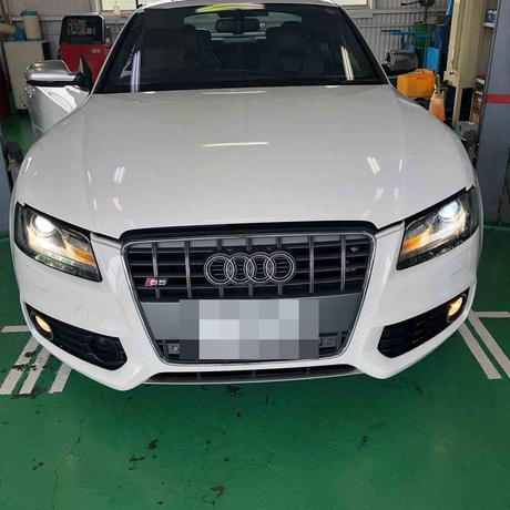 H23　アウディ　Ｓ5　デフオイル漏れ修理