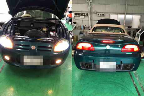 H16　MG　TF　1年点検（オイル交換、ガソリン添加剤）