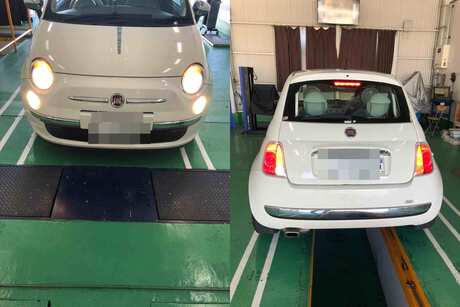 Ｈ23　フィアット　500　車検