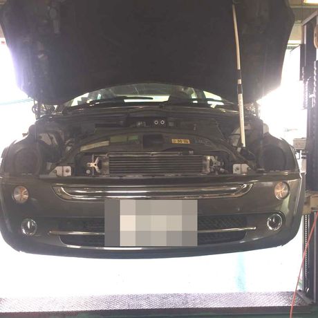 H18　BMW　MINI　足回り異音修理