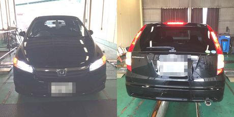H18 ホンダストリーム　車検整備