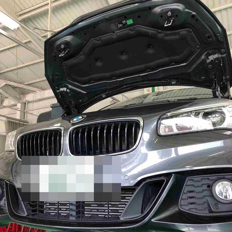 H27　BMW　218ｄ　ブレーキ警告灯（ブレーキパッド、ディスクローター）