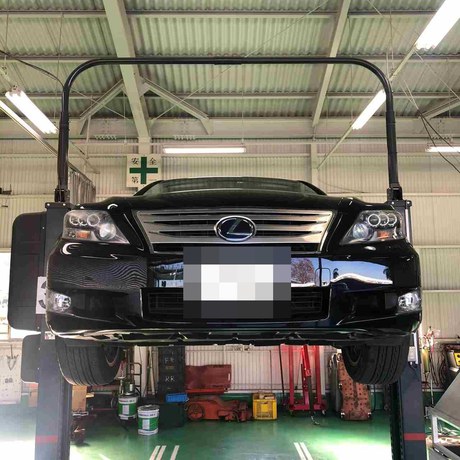 H22　レクサス　ＬＳ600ｈ　足回り異音修理