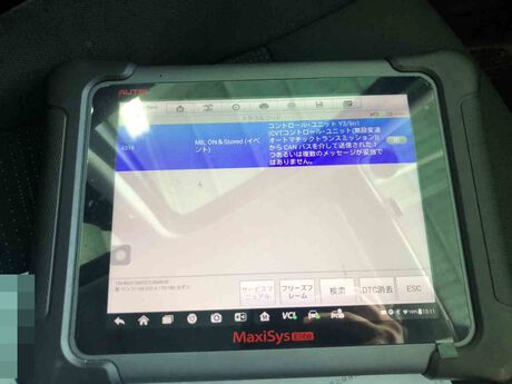 H23　メルセデスベンツ　A180　CVT異常