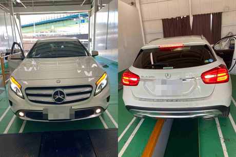 Ｈ28　メルセデスベンツ　ＧＬＡ250　4ＭＡＴＩＣ　1年点検