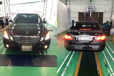 H22 メルセデスベンツ　E250CG　12ヶ月点検