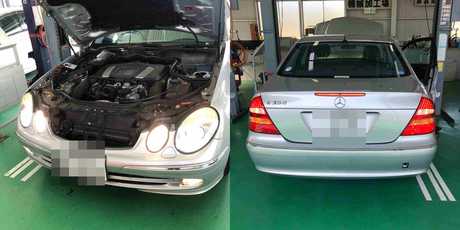Ｈ18　メルセデスベンツ　Ｅ350　車検整備