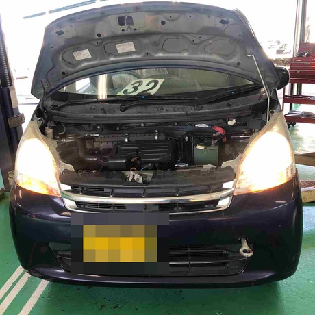 H23　ダイハツ　ムーヴ　エンジン不調修理