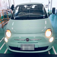 H27　フィアット　５００　車検（タイヤ、マフラー排気漏れ）