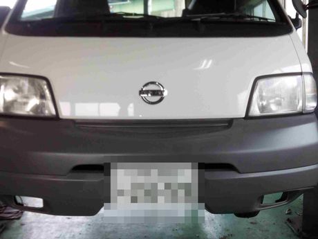 H19　ニッサン　バネット　車検整備