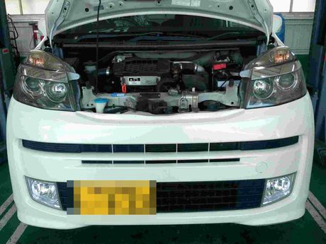 Ｈ23　ホンダ　ライフ　エンジンオイル、ファンベルト、ターボＡｓｓｙ交換