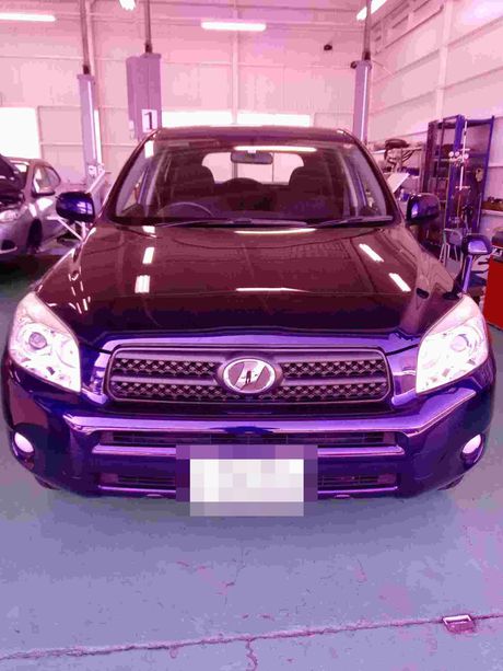 H19　トヨタ　RAV4　タイヤ、ディスクブレーキパッド、スタビライザリンク交換